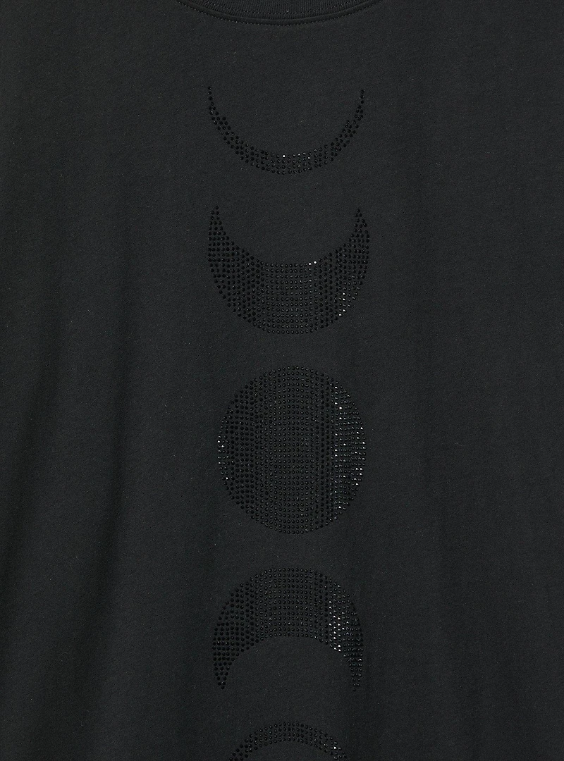 Moon Phases Classic Heritage Jersey Crew Tee