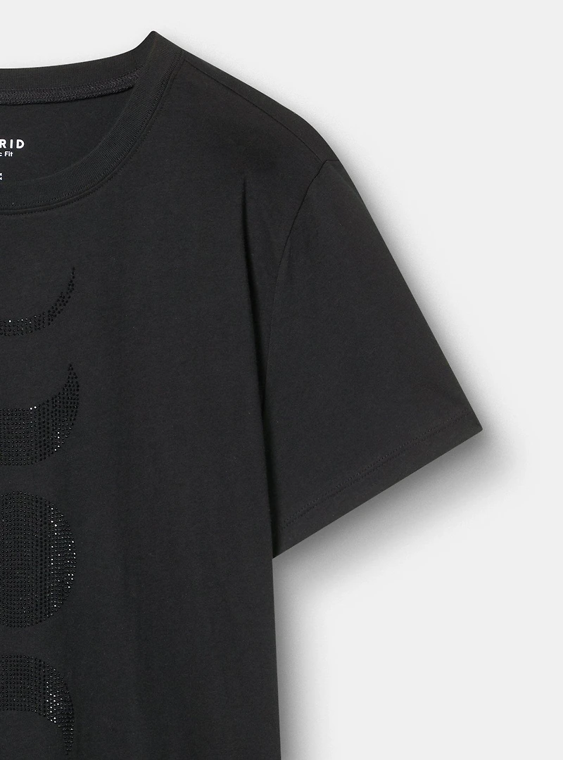 Moon Phases Classic Heritage Jersey Crew Tee