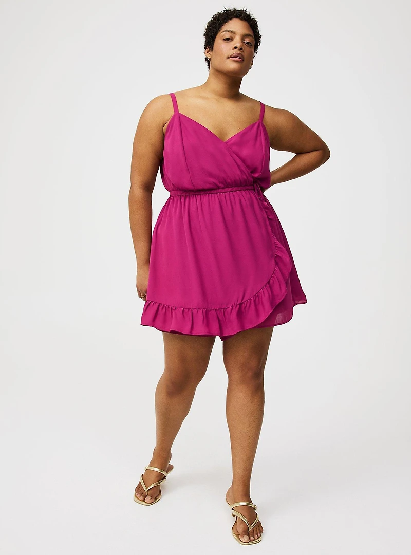 Surplice Wrap Romper