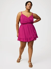 Surplice Wrap Romper