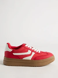 Lace-Up Platform Sneaker