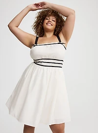 Mini Poplin Dress