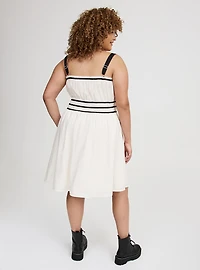 Mini Poplin Dress
