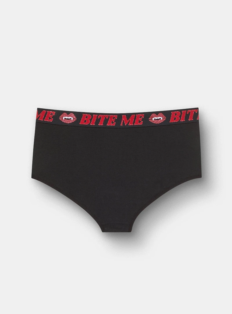 Cotton Mid-Rise Brief Panty