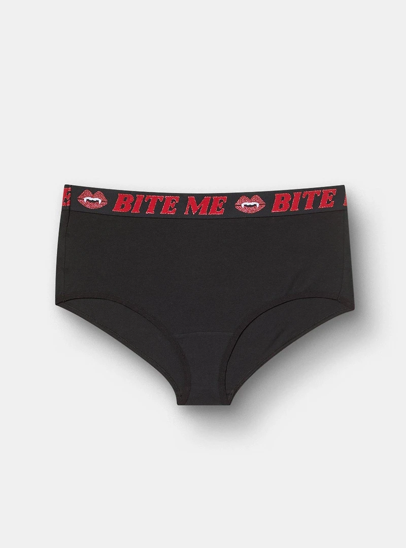 Cotton Mid-Rise Brief Panty