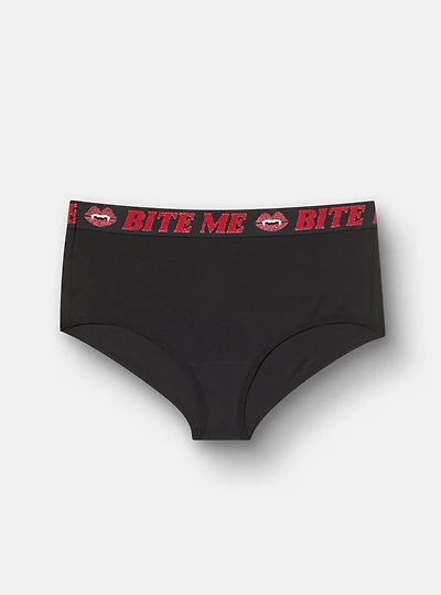 Cotton Mid-Rise Brief Panty