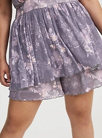 Double Flutter Sleeve Romper