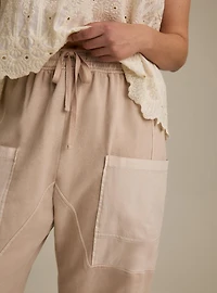Festi Pull-On Slouchy Straight Leg Pant