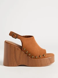 Peep-Toe Platform Wedge (WW