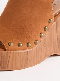 Peep-Toe Platform Wedge (WW