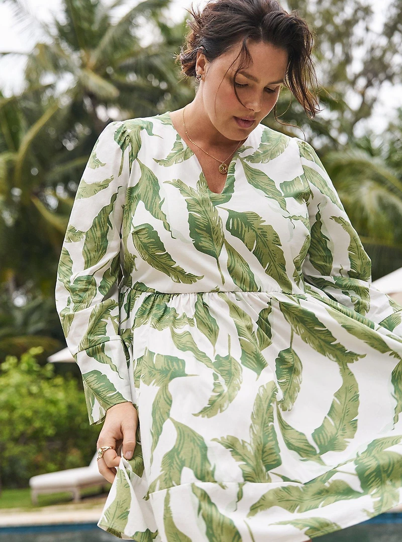 Belle Isle Slit Front Mini Dress