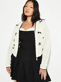 LoveSick Dainty Bow Cardigan