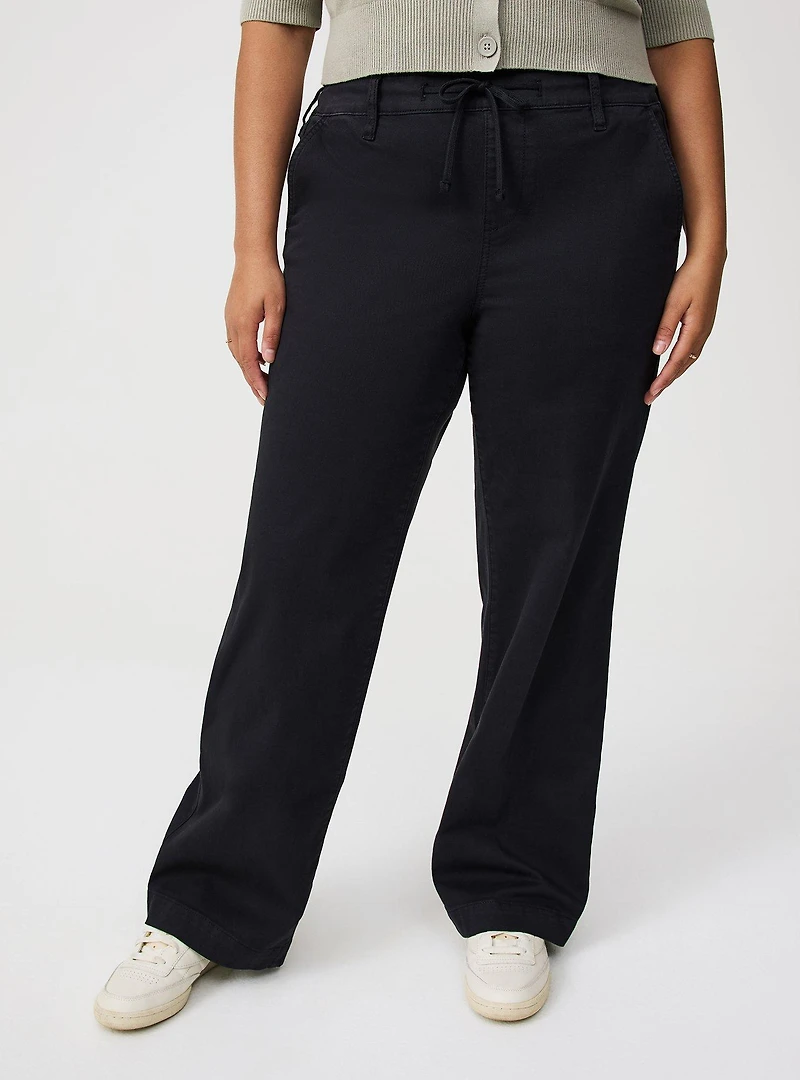 Weekend Mid-Rise Wide Leg Pant