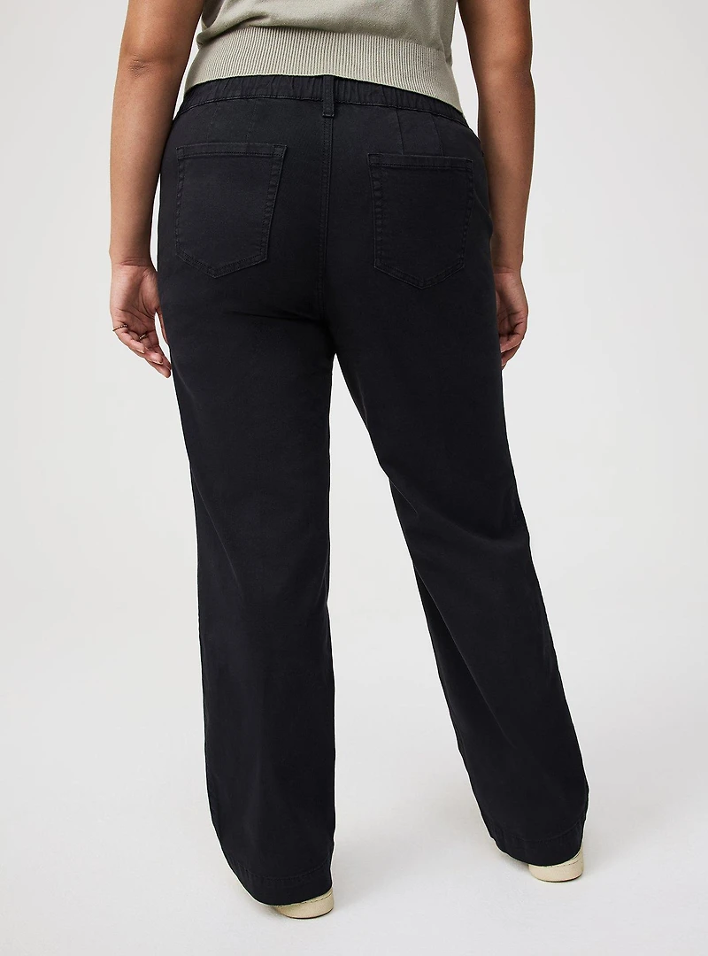 Weekend Mid-Rise Wide Leg Pant