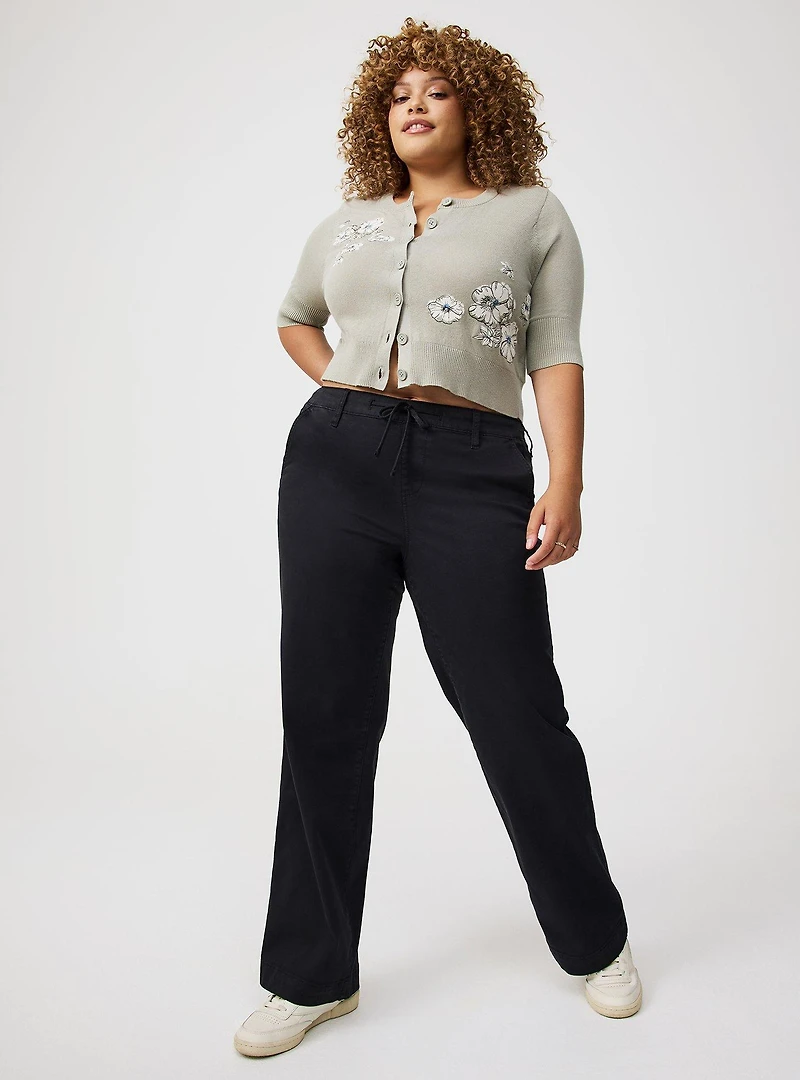 Weekend Mid-Rise Wide Leg Pant