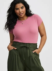 Pull-On Pleat Super Wide Leg Pant