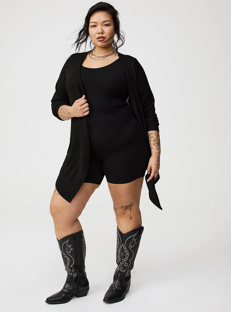 Scoop-Neck Tank One-Piece