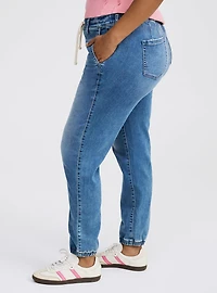 Weekend Mid-Rose Jogger Jean