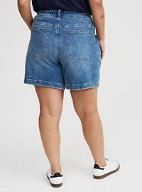 High-Rise Loose Drawstring Short