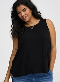 Crinkle Gauze Side-Tie Top