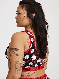 Friday The 13th Cotton Bralette