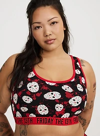 Friday The 13th Cotton Bralette