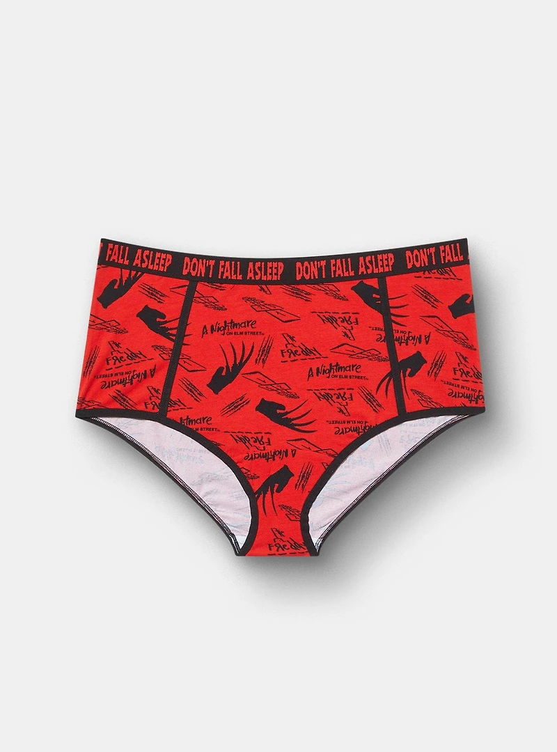 Nightmare On Elm Street Cotton Brief Panty