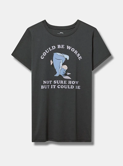 Disney Eeyore Classic Cotton Crew Tee