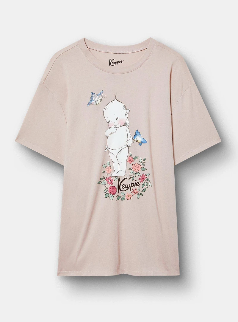 Kewpie Relaxed Cotton Crew Tee