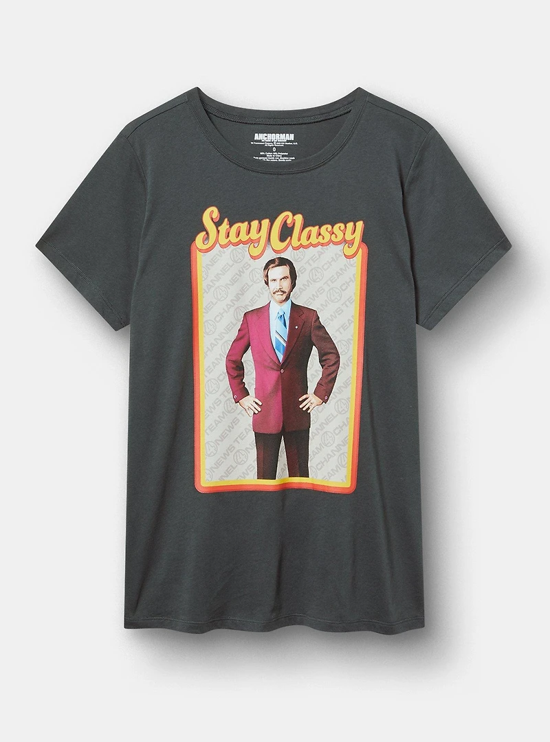 Anchorman Classic Crew Tee