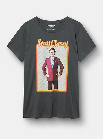 Anchorman Classic Crew Tee