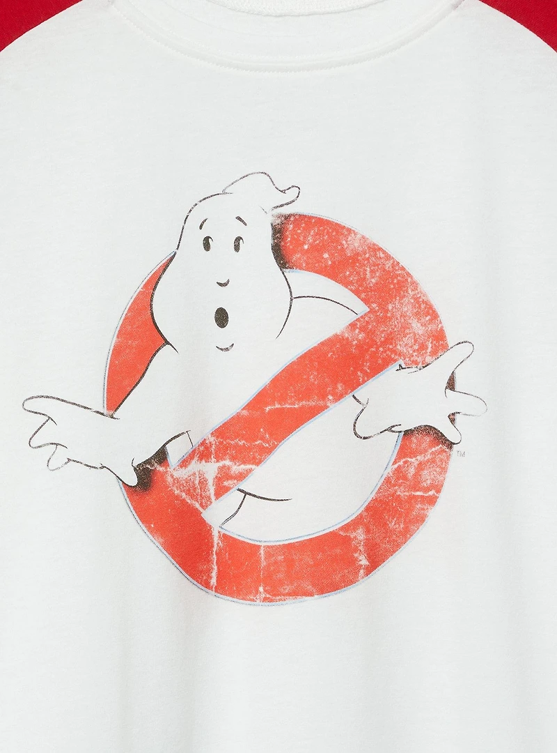 Ghostbusters Cotton Cropped Raglan Tee