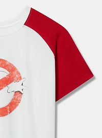Ghostbusters Cotton Cropped Raglan Tee