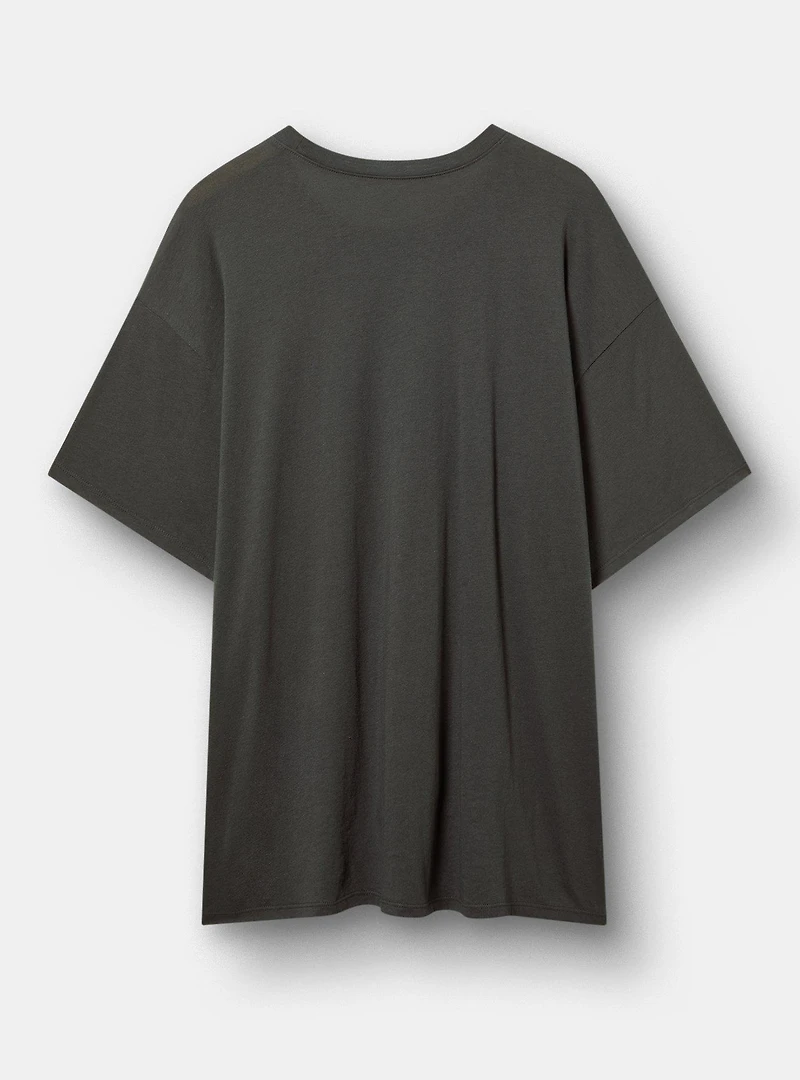 Flashdance Oversized Cotton Tunic Tee