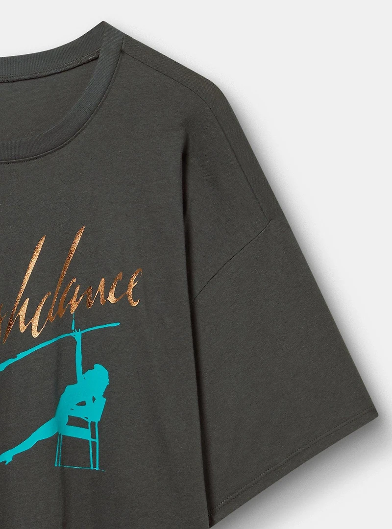 Flashdance Oversized Cotton Tunic Tee