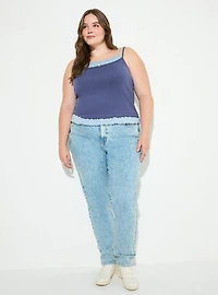 LoveSick Double-Layer Rosette Tank