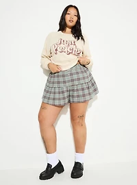 LoveSick Cropped Crew Sweatshirt