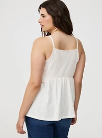 Crochet Babydoll Tank