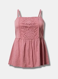 Crochet Babydoll Tank