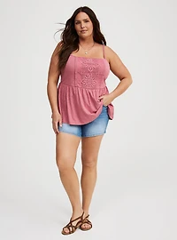 Crochet Babydoll Tank