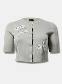 Embroidered Shrug
