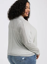 Drape Front Pullover