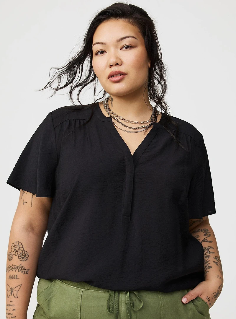 Harper Short Sleeve Blouse