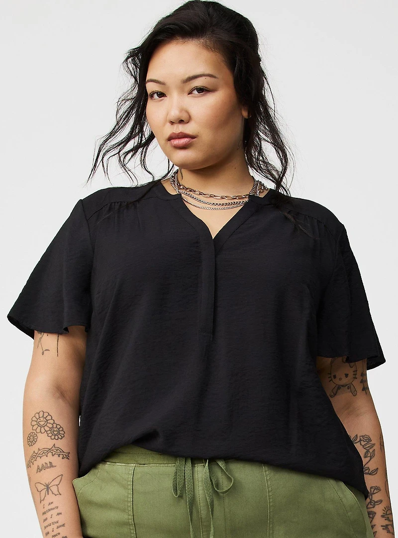 Harper Short Sleeve Blouse