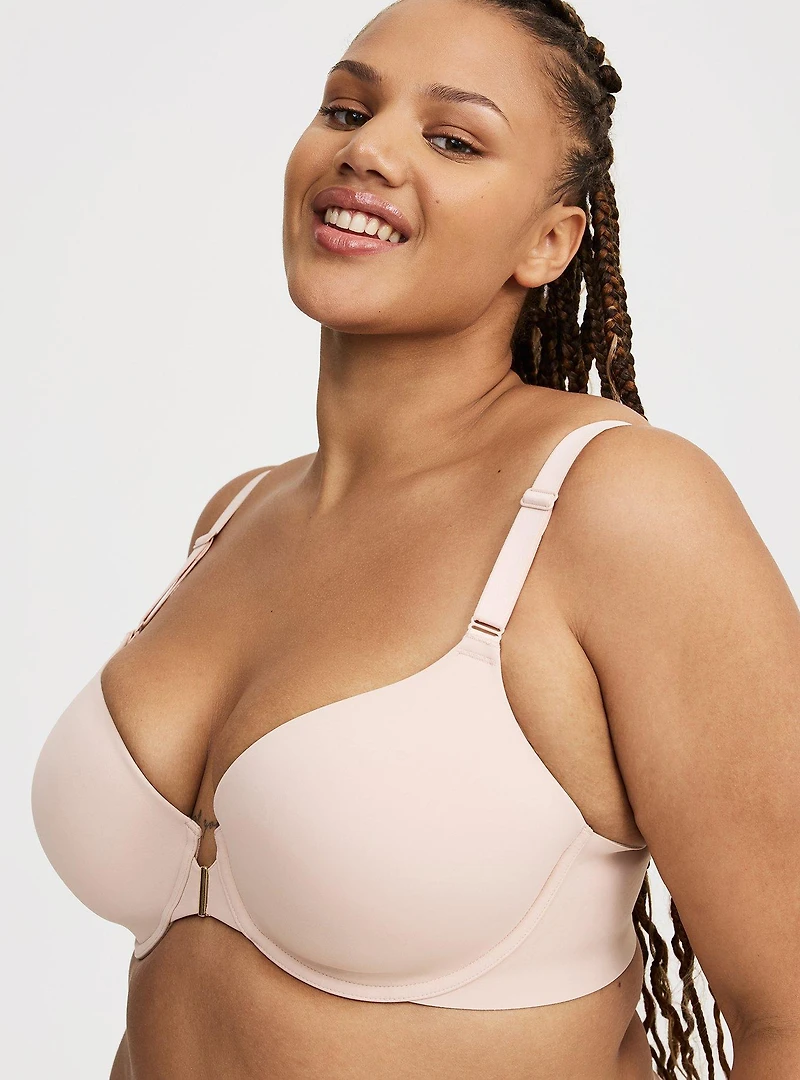 Invisible Support T-Shirt Front-Close Bra