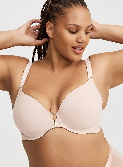 Invisible Support T-Shirt Front-Close Bra