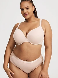 Invisible Support Plunge Push-Up Bra