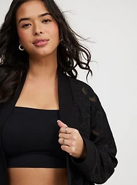 Washed Twill Embroidered Jacket
