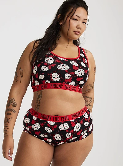 Friday The 13th Cotton Boyshort Panty