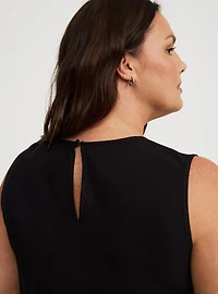 Mini Crew Neck Shift Dress